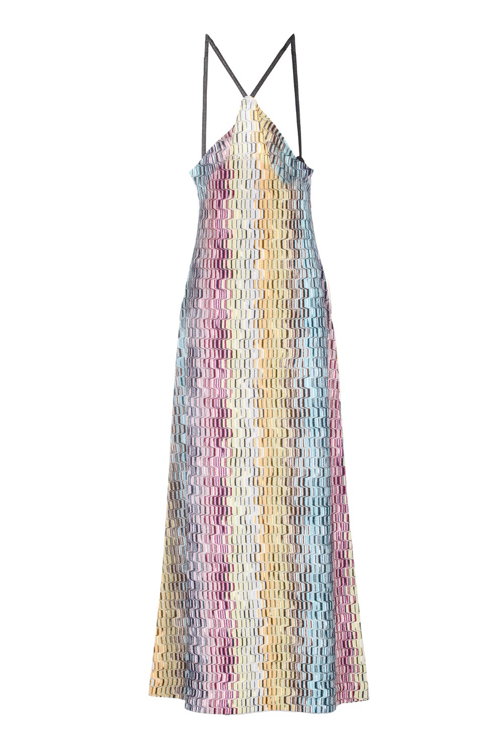 shop MISSONI Saldi Abito: Missoni abito lungo.
Lavorato a maglia.
Lamè.
Fantasia multicolore.
Senza maniche.
Interno foderato.
Composizione: 62% Viscosa, 24% Cupro, 14% Poliestere.
Fabbricato in Italia.. DS23SG2Z BR00K9-SM8KU number 7283034